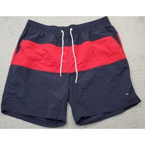 Tommy Hilfiger Trunk Shorts Mens XL Multi Thermal Lined Elastic Waist Drawstring